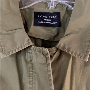 Love Tree Jackets & Coats - Olive vest Love Tree Jackets & Coats - Olive vest